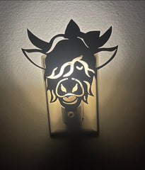 Highland cow nightlight