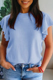 Laura ruffle sleeve top