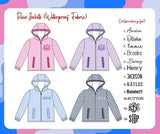 Waterproof rain jacket