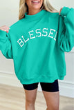 Oversized blessed sweatshirt