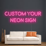 Customized neon name sign: ROUND 10