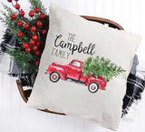 Personalized Christmas Pillow Closing Friday 7/26