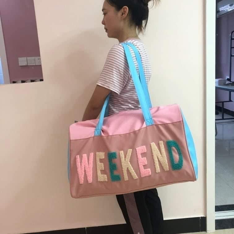 VSX, Bags, New Victorias Secret Vsx Sport Duffle Gym Bag Zip Tote
