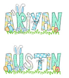 Kids Easter Name personalized shirt
