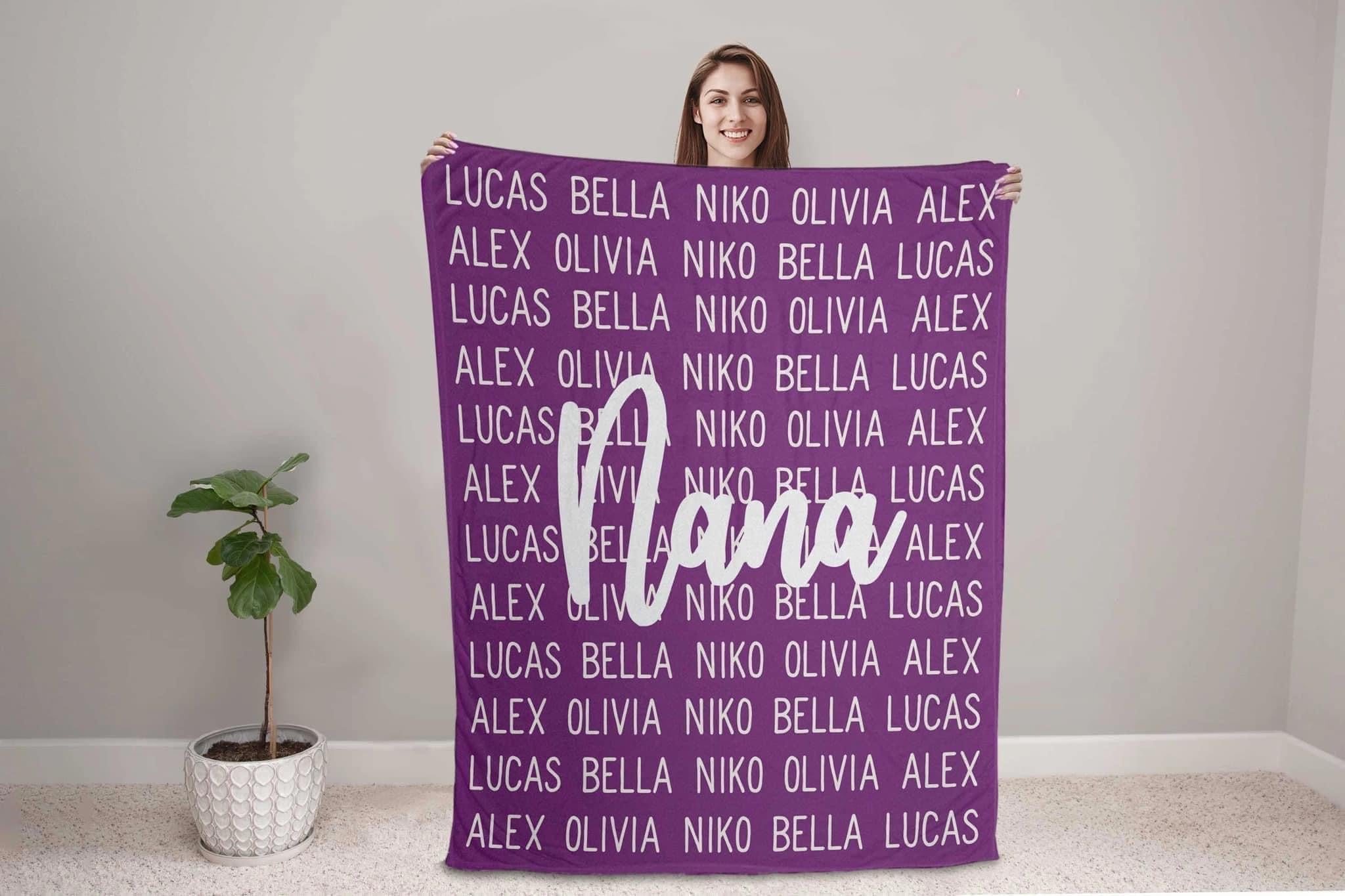 New style personalized blankets Round 5