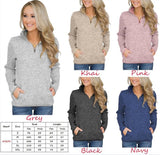 Codie zip down pocket pullover